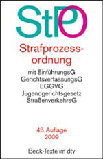 Strafprozessordnung (StPO). 9783423050111