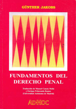 Fundamentos del Derecho penal. 9789508940506