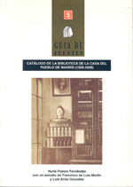 Catálogo de la Biblioteca de la Casa del Pueblo de Madrid (1908-1939). 9788486716172