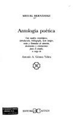 Antología poética. 9788470397899