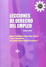 Lecciones de Derecho del empleo