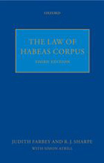 The Law of Habeas Corpus. 9780199248247