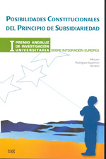 Posibilidades constitucionales del principio de subsidiariedad. 9788433848178