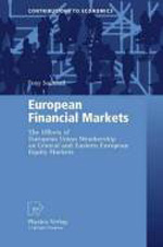 European financial markets. 9783790820737