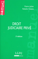Droit judiciaire privé. 9782275032924