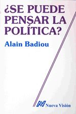 ¿Se puede pensar la política?