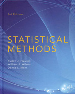Statistical Methods. 9780123749703