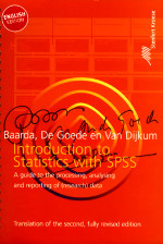 Introduction to statistics with SPSS. 9789020732979