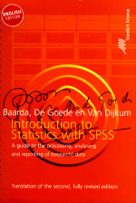 Introduction to statistics with SPSS
