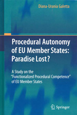 Procedural autonomy of EU Member States. 9783642125461