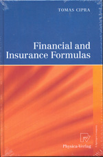Financial and insurance formulas. 9783790825923