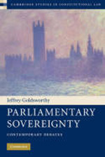 Parliamentary sovereignty. 9780521140195