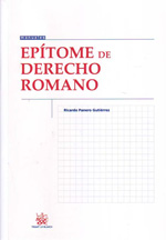 Epítome de Derecho romano. 9788498769364