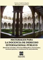 Materiales para la docencia de Derecho internacional público. 9788484258353
