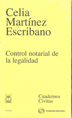 Control notarial de la legalidad. 9788447034741