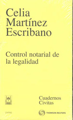 Control notarial de la legalidad. 9788447034741