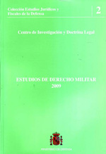 Estudios de Derecho militar 2009. 9788497815949