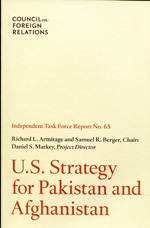 U.S. strategy for Pakistan and Afghanistan. 9780876094792