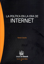 La política en la era de internet. 9788498769425