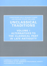 Unclassical traditions. 9780906014332