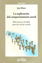 La explicación del comportamiento social