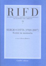 Sergio Cotta (1920-2007). 9788814154287