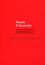 Frente Extremeño. 9788477961970