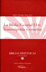 La Biblia Escorial I.I.6. 9788493765460