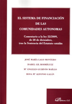 El sistema de financiación de las Comunidades Autónomas. 9788499820231