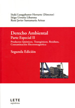 Derecho ambiental. Parte especial.T.II. 9788461439126