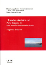 Derecho ambiental. Parte especial.T.III