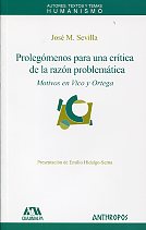 Prolegómenos para una crítica de la razón problemática . 9788476589885