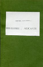 Derecho consuetudinario y economía popular de la provincia de Alicante