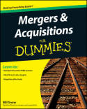 Mergers and acquisitions for dummies. 9780470385562
