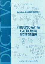 Prosopographia Asceticarum Aegyptiarum. 9788400092580