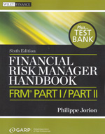 Financial risk manager handbook + test bank. 9780470904015