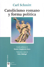 Catolicismo romano y forma política. 9788430952045