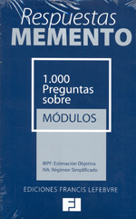 MEMENTO-1000 Preguntas sobre módulos. 9788415056287