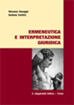Ermeneutica e interpretazione giuridica. 9788834814239