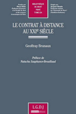 Le contrat à distance au XXIe siècle. 9782275036182