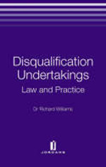 Disqualification undertakings. 9781846611346