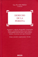 Derecho de la persona. 9788497908399