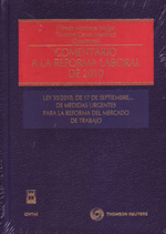 Comentario a la Reforma Laboral de 2010. 9788447035793
