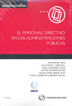 El personal directivo en las Administraciones Públicas. 9788447036165