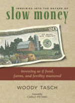 Inquiries into the nature of slow money