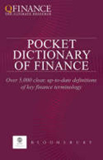 Pocket Dictionary of finance. 9781849300155