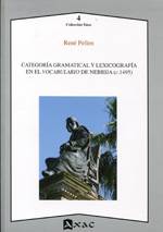 Categoría gramatical y lexicografía en el Vocabulario de Nebrija (c. 1495)