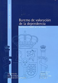 Baremo de valoración de la dependencia. 9788434019720