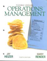 Operations management. 9780132163927