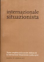 Internazionale situazionista. 9788493720582